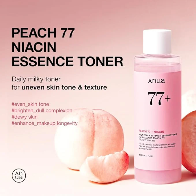 ANUA Peach 77% Niacin Essence Toner - Image 2