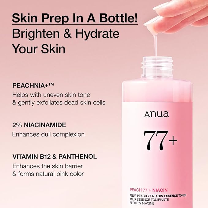 ANUA Peach 77% Niacin Essence Toner - Image 3