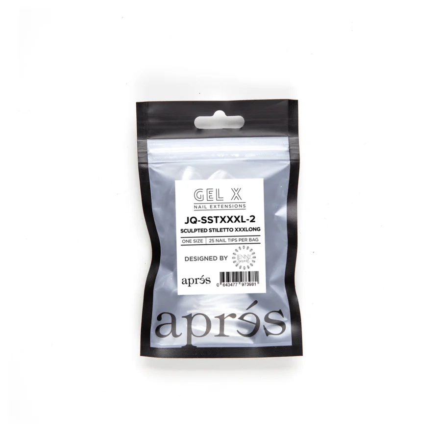 Jenny Queen x Apres Refill Bags (25pcs) Sculpted Stiletto XXX Long - Image 3