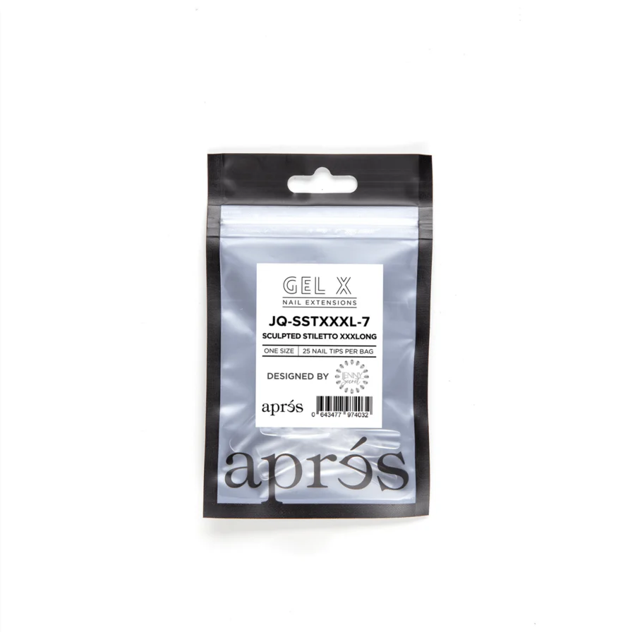 Jenny Queen x Apres Refill Bags (25pcs) Sculpted Stiletto XXX Long - Image 8