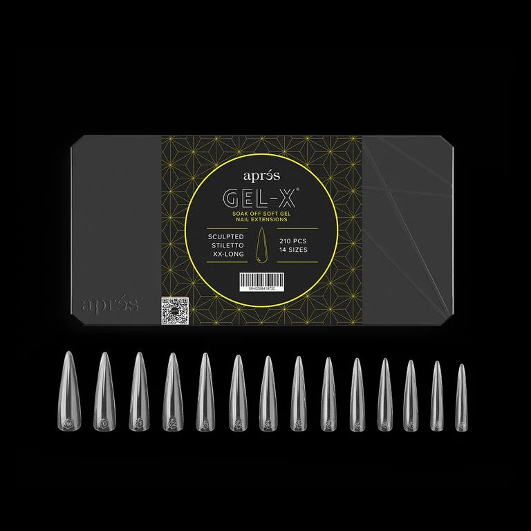 Apres Gel X™ Box of 280pcs / 210pcs Sculpted Stiletto Tips Mini - Image 13