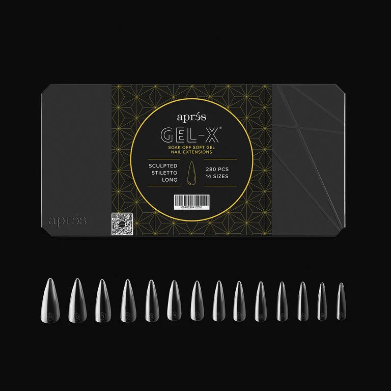 Apres Gel X™ Box of 280pcs / 210pcs Sculpted Stiletto Tips Mini - Image 9