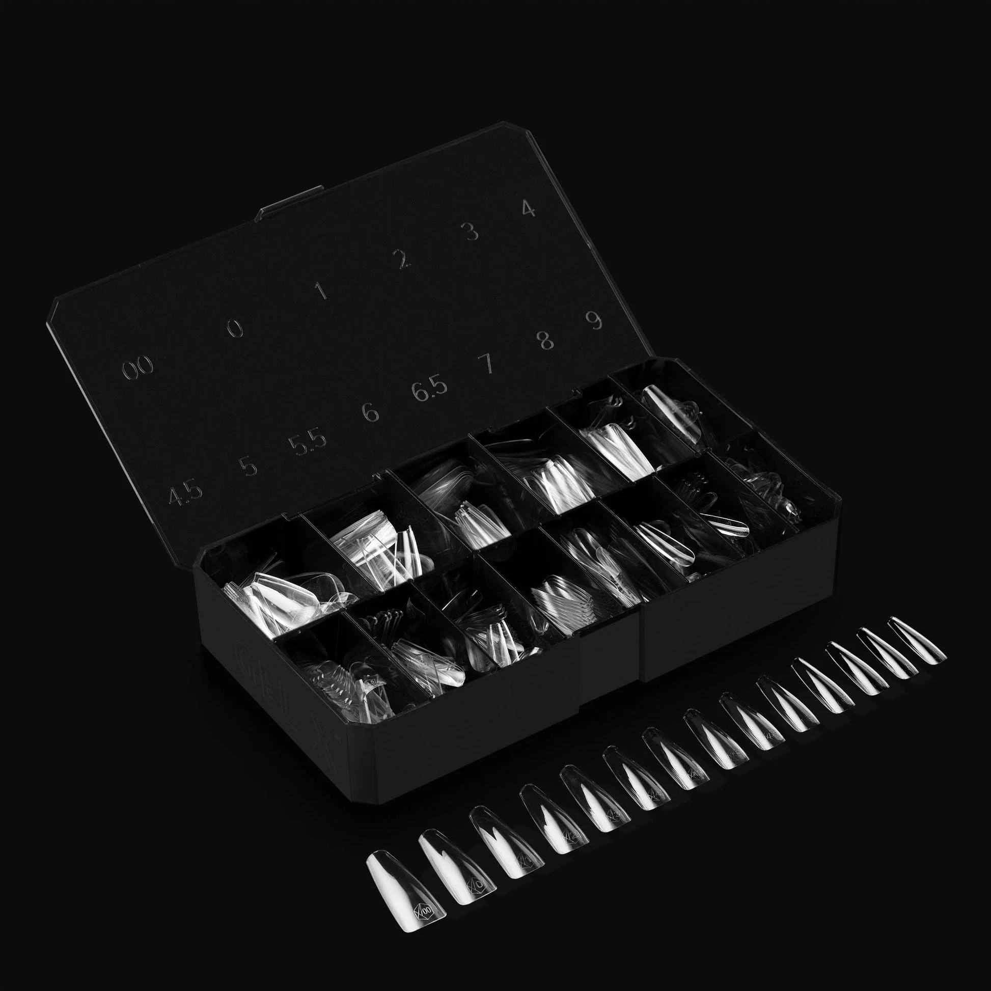 Apres Gel X™ Box of 600pcs 2.0 Natural Coffin Tips - Image 14
