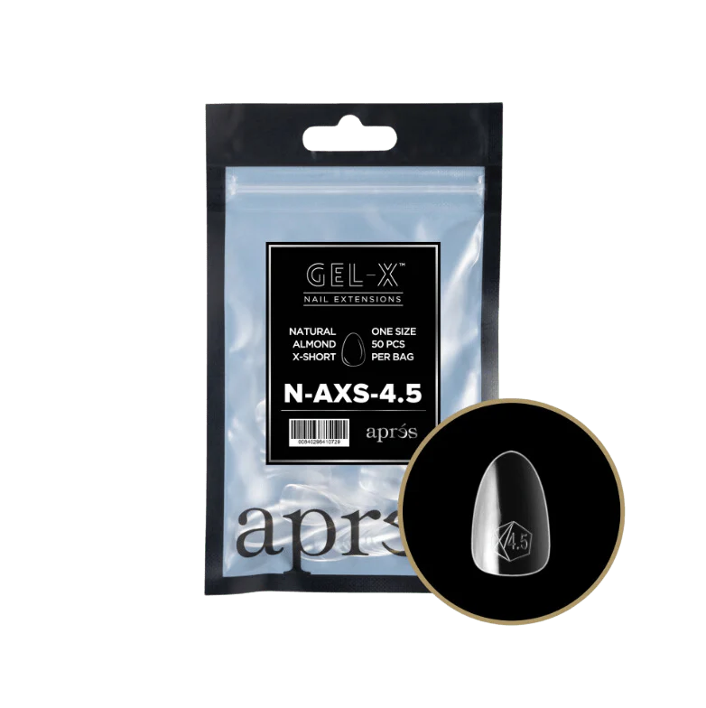 Apres Gel X™ Refill Bags (50pcs) Natural Almond Extra Short Tips - Image 7