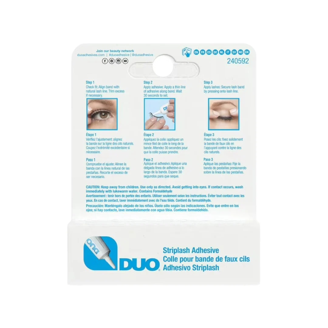 DUO Strip Lash Adhesive Clear 0.25oz - Image 2