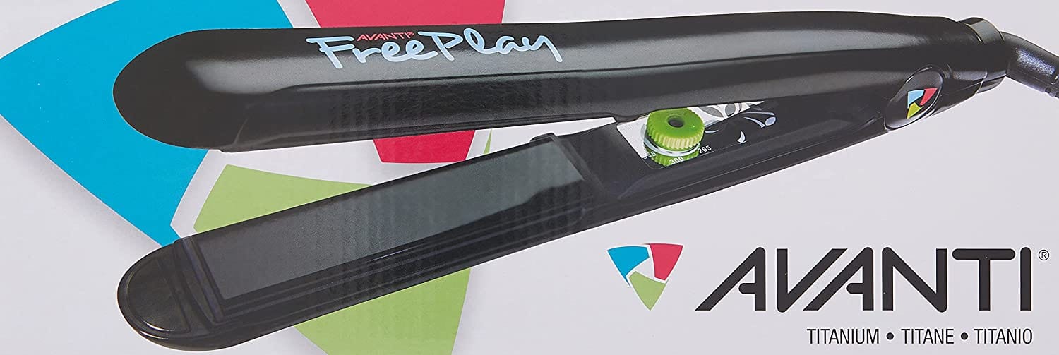 Avanti FreePlay 1" Titanium Flat Iron AFRSTYLE1C - Image 2