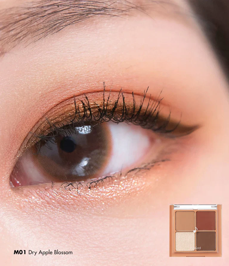 ROM&ND Better Than Eyes M01 Dry Apple Blossom - Image 3