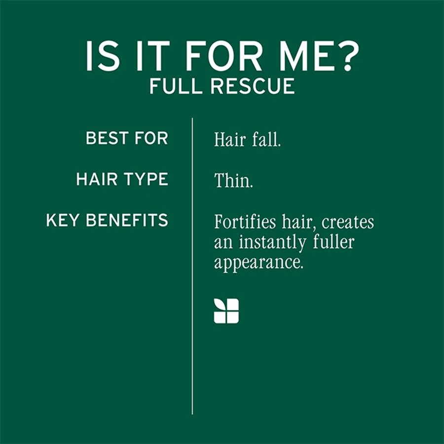 BIOLAGE Full Rescue Shampoo for Thin Hair 13.5 fl. oz. - Image 6