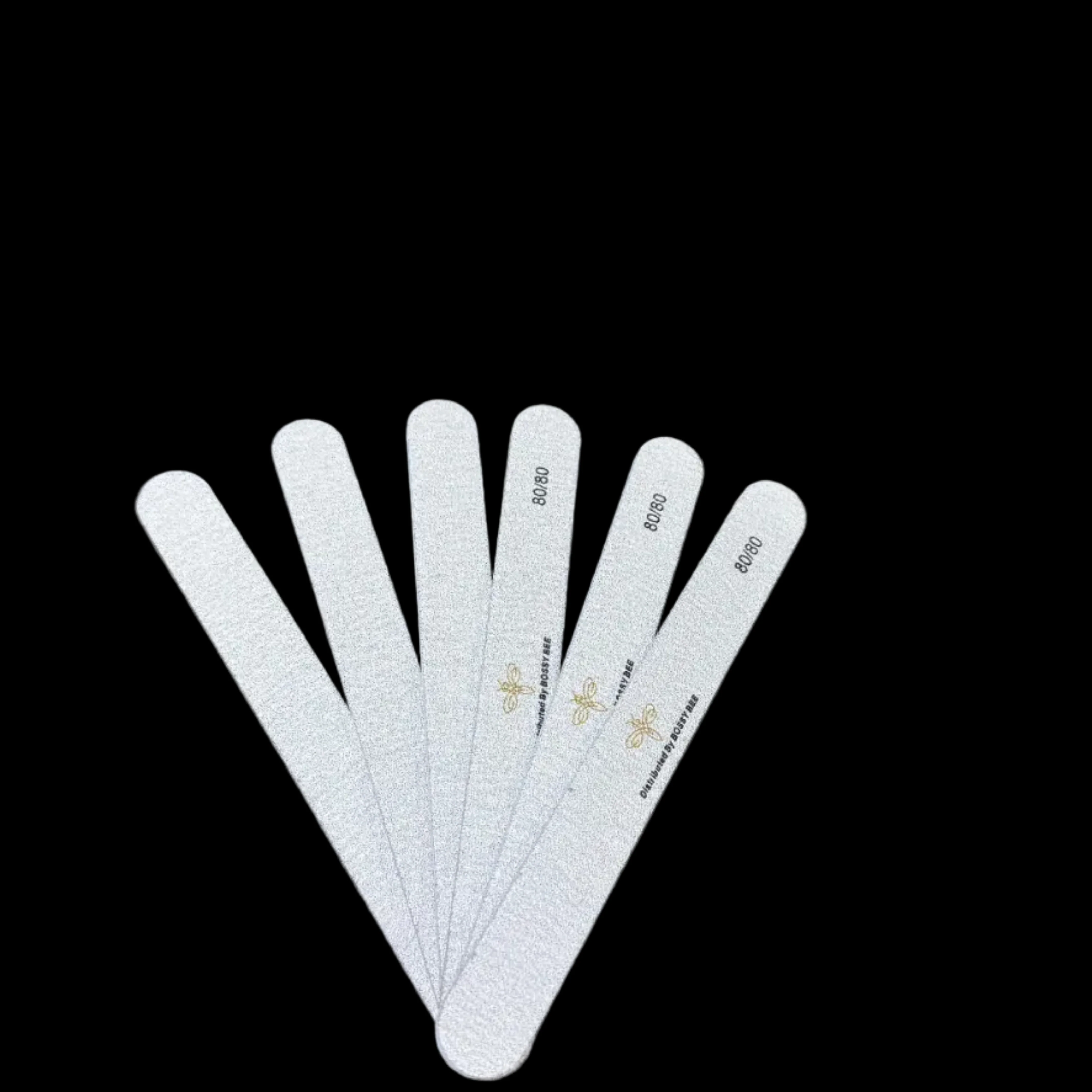 Bossy Bee Nail File Regular Zebra (Thick foam) - Image 2
