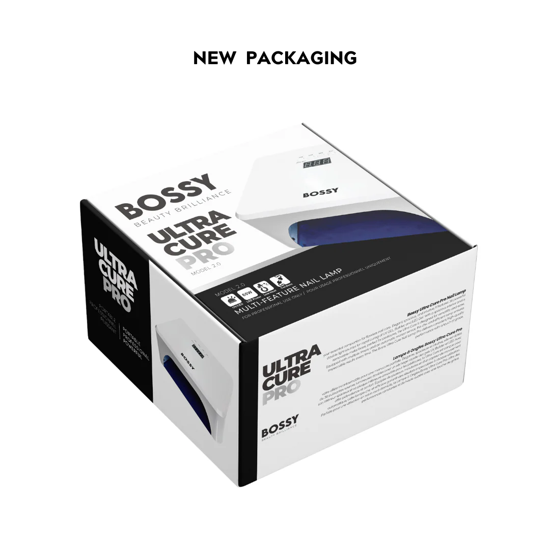 BOSSY UV/LED Lamp 60W Model 2.0 ULTRA CURE PRO (Cordless) - Image 2