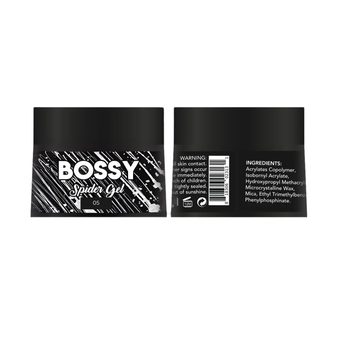 BOSSY Spider Gel (15g) 05 Black - Image 2