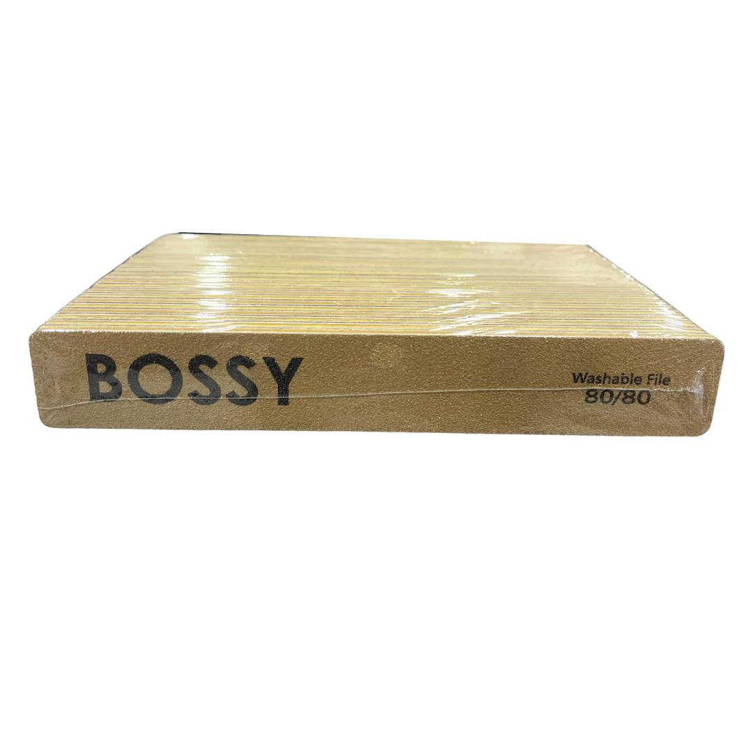 BOSSY Washable File Jumbo (Square) Brown (80/80) - Image 2