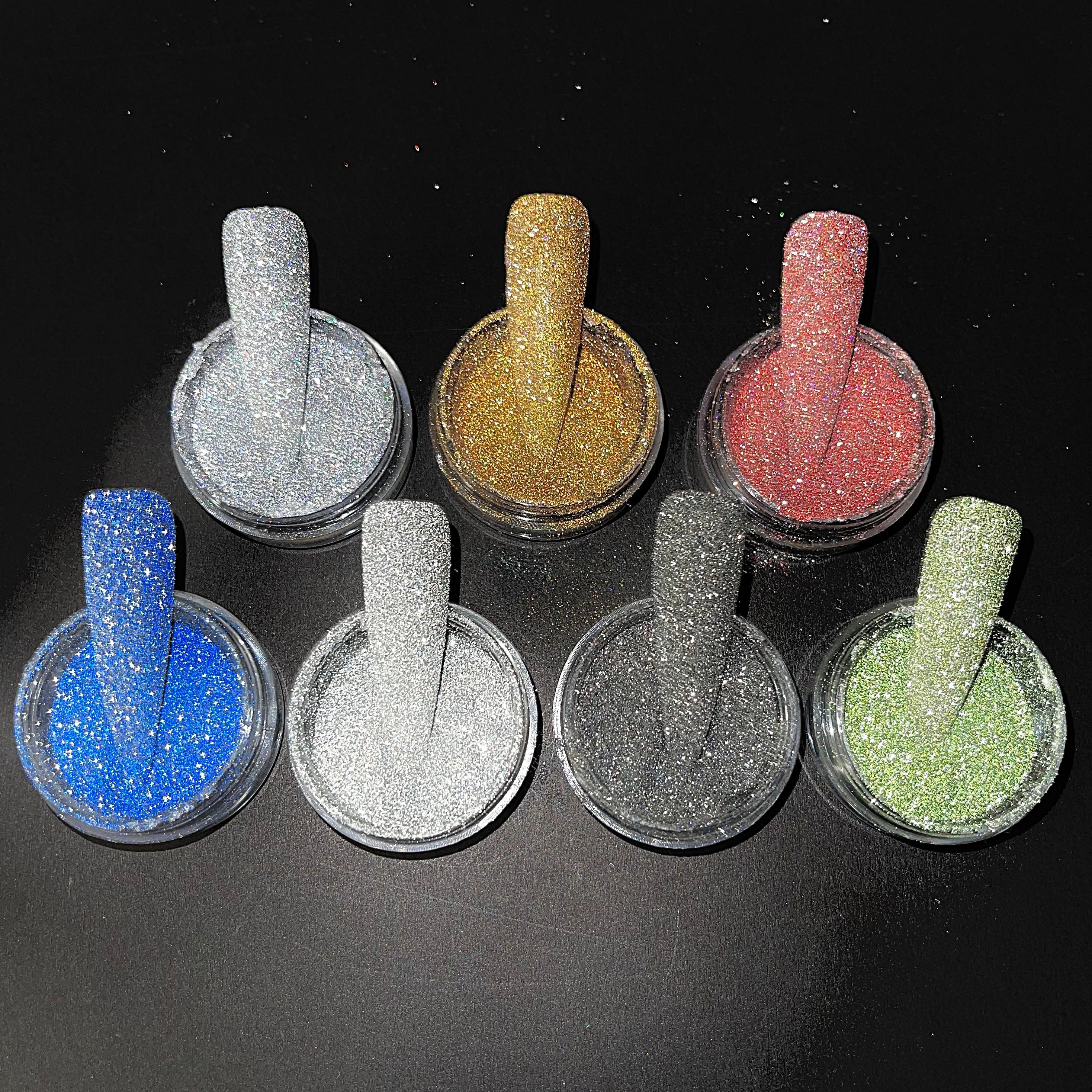 BOSSY Disco Reflective Dust Glitter Powder (2g) 07 QUARTZ - Image 3