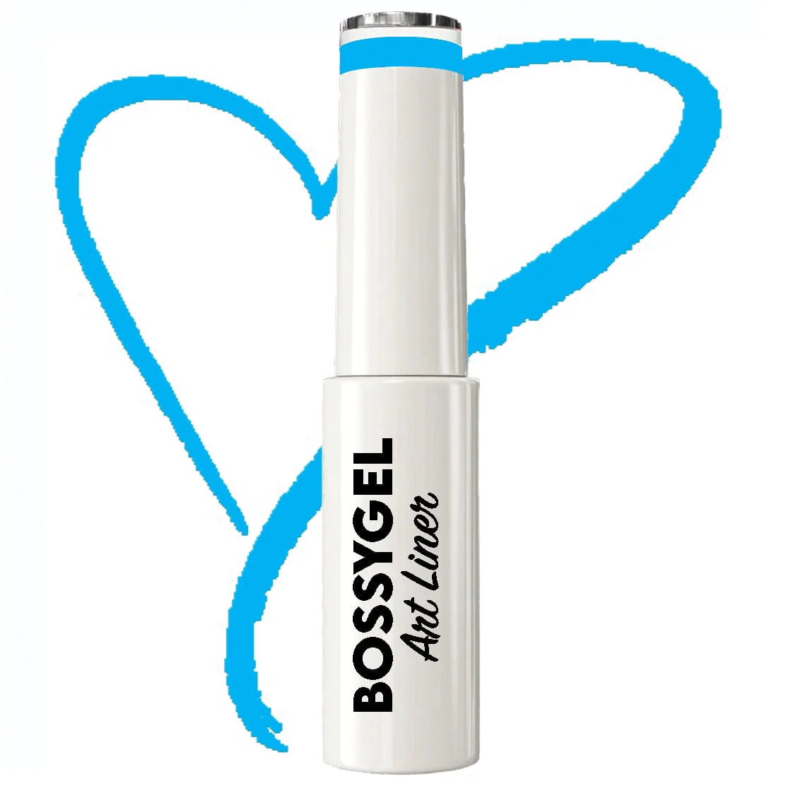 BOSSY Gel Art Liner Glow In The Dark 03 Pinata Blue - Image 2