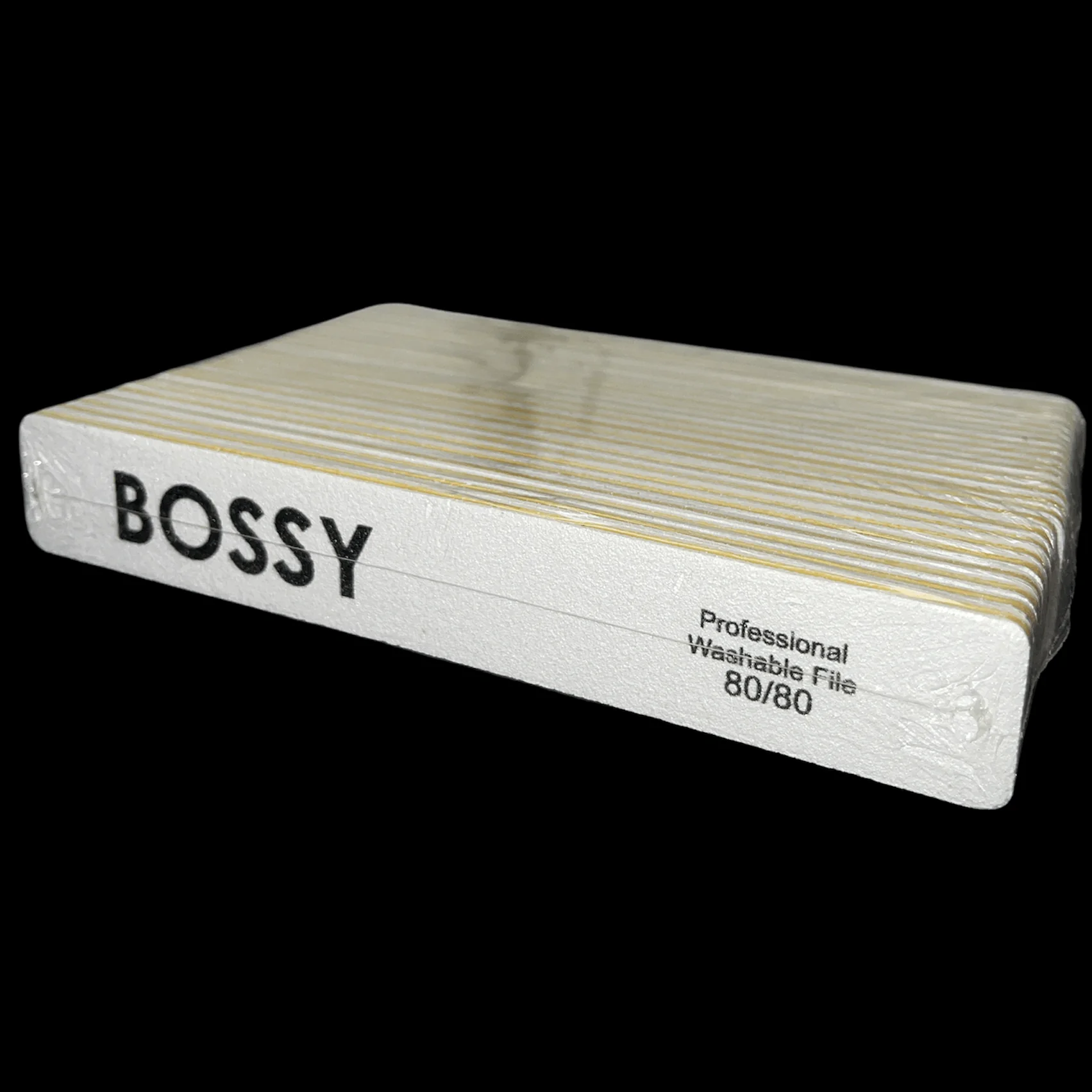 BOSSY Washable File Jumbo Square WHITE (80/80) - Image 2