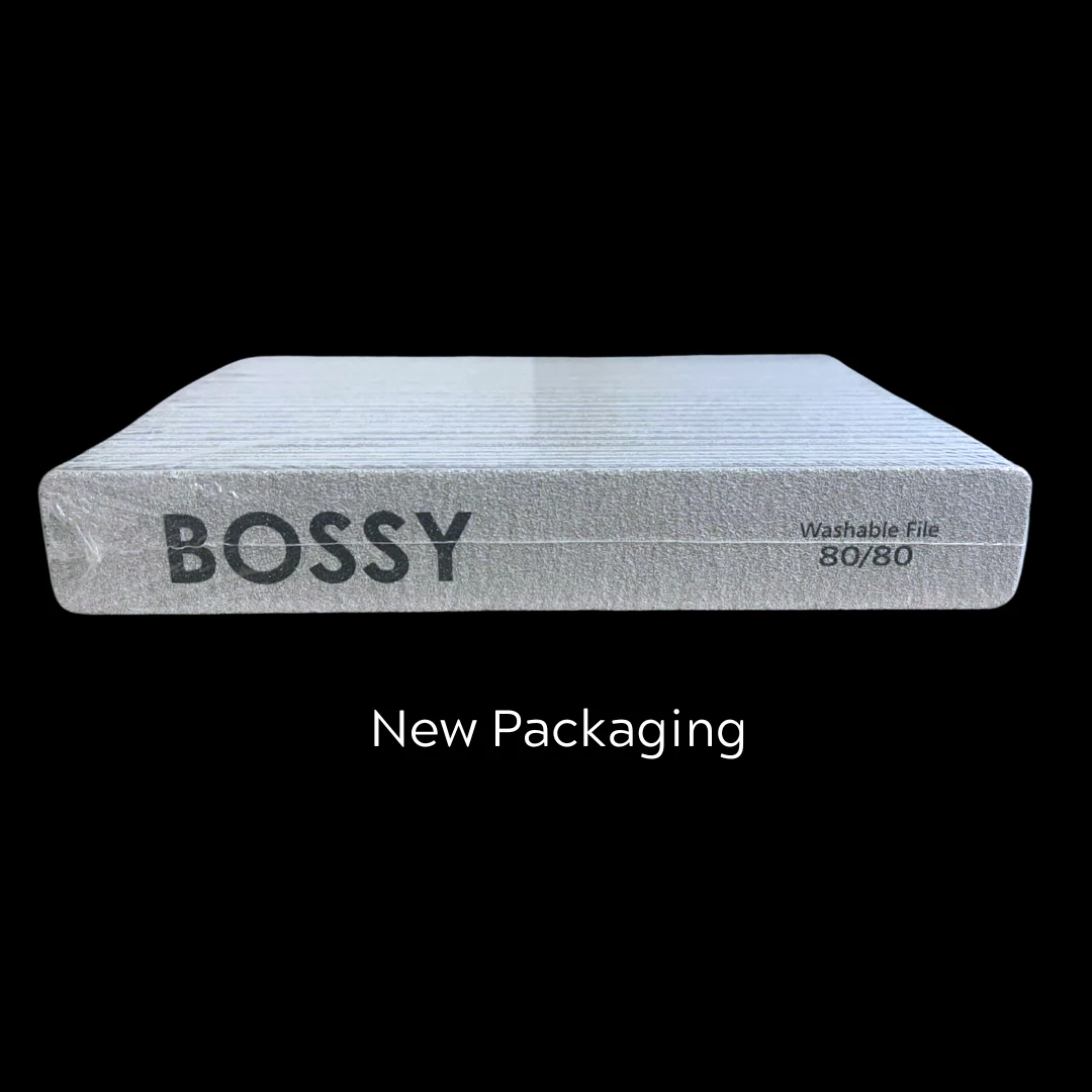 BOSSY Washable File Jumbo (Square) ZEBRA (80/80) - Image 2