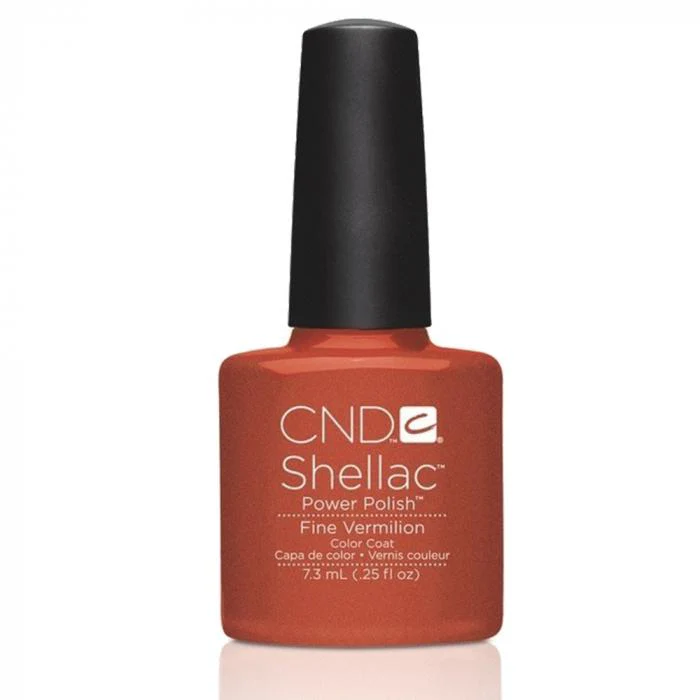 CND Shellac Fine Vermilion