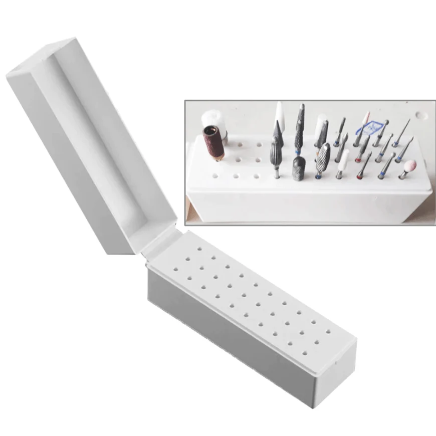 JNBS Carbide Drill Bit Holder Organizer Box (30 Holes) - Image 8