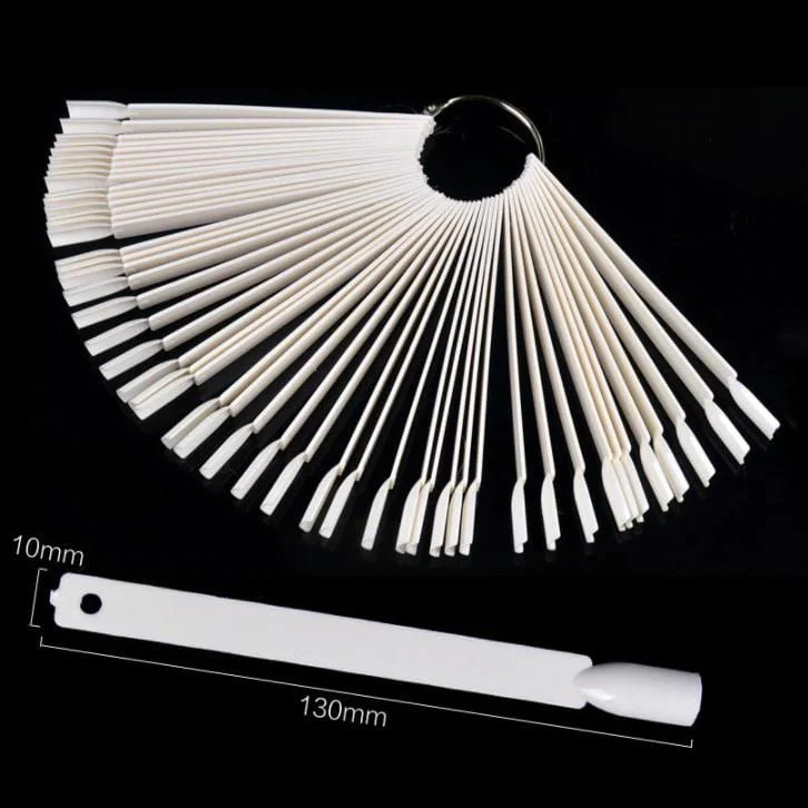 JNBS Nail Swatch Sample Display Regular (50 pcs/pack) - 4 Styles - Image 4