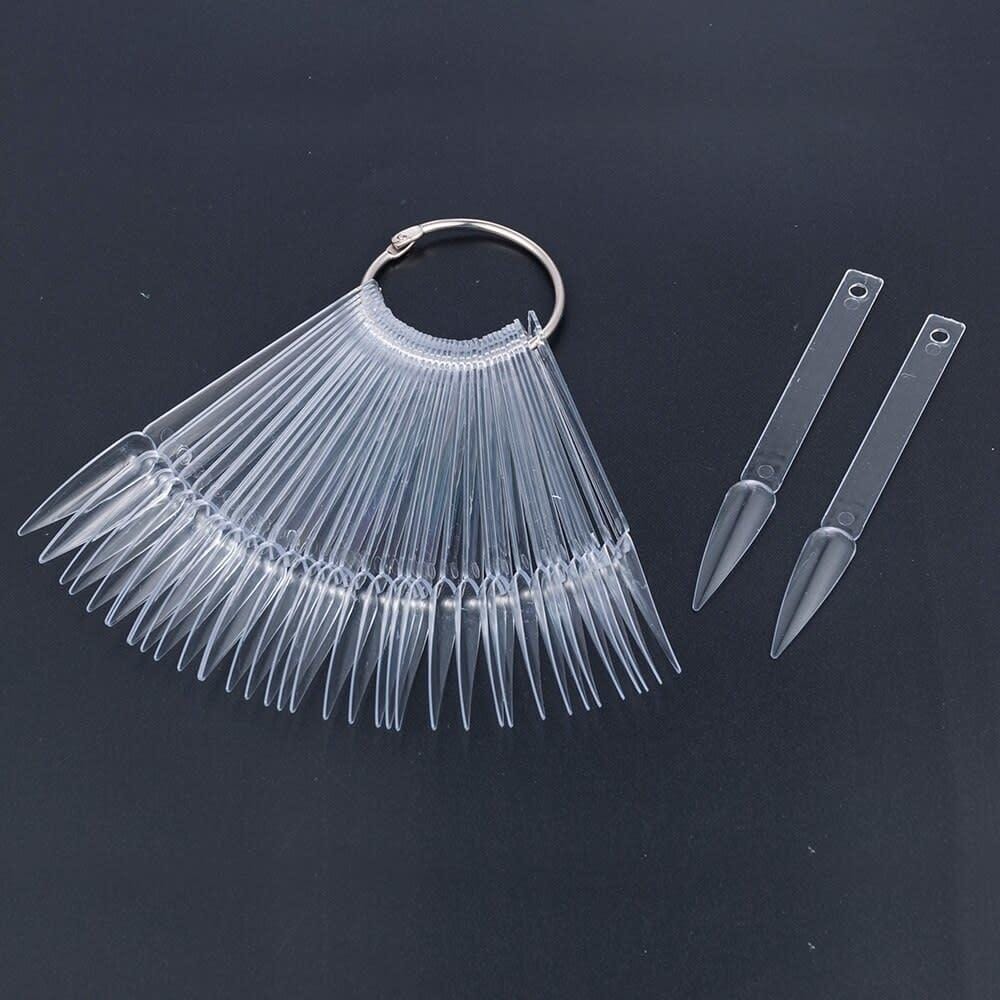 JNBS Nail Swatch Sample Display Stiletto (50pcs/ pack) - 5 Styles - Image 3