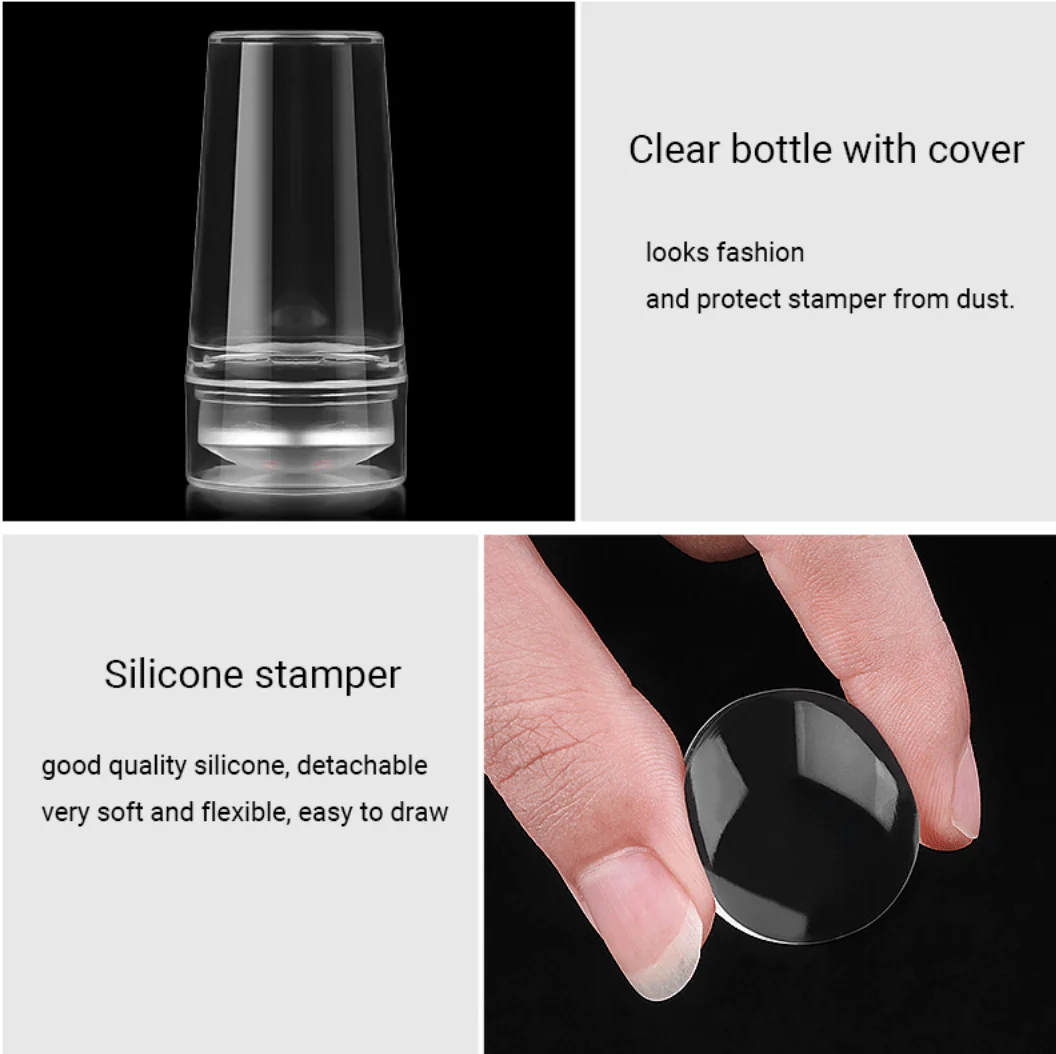 JNBS CLEAR Silicone Stamper - Image 3