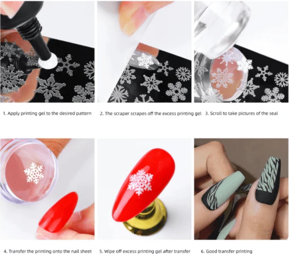 JNBS CLEAR Silicone Stamper - Image 5
