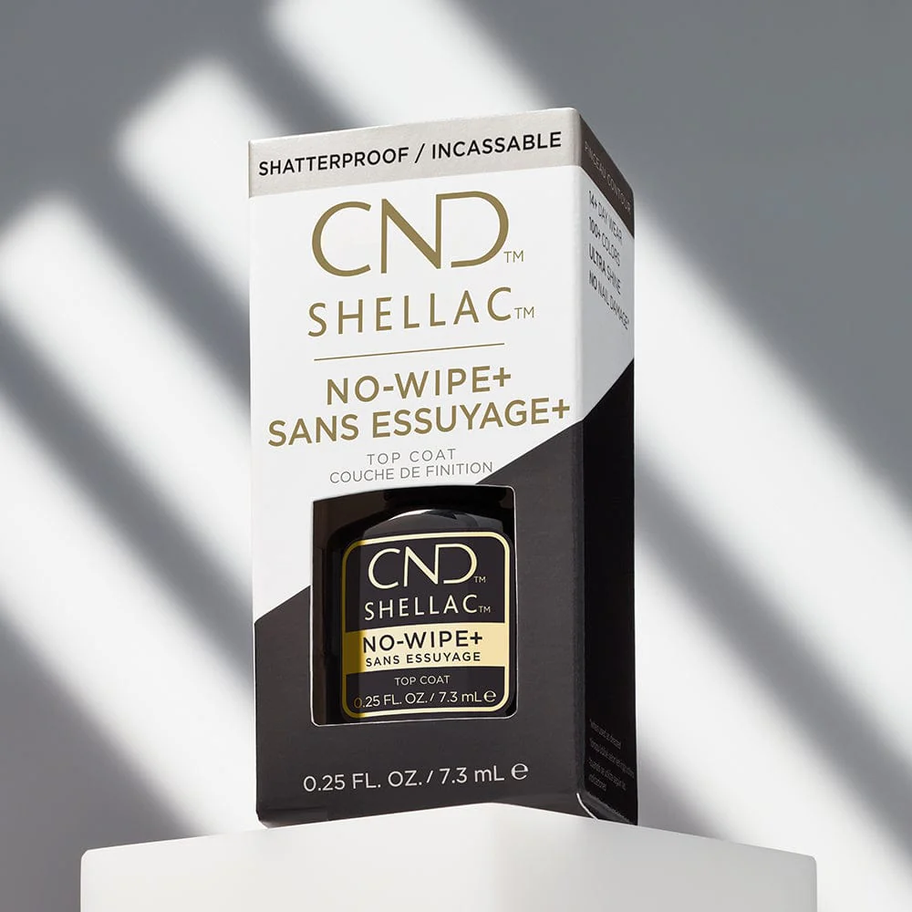 CND Shellac No-Wipe+ Top Coat - Image 5