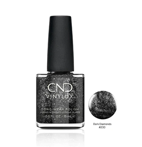 CND Vinylux 230 Dark Diamonds - Image 2