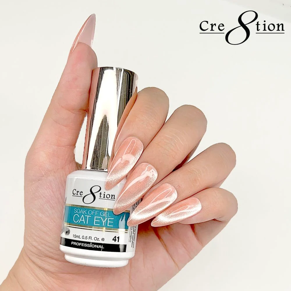 Cre8tion Cat Eye Soak Off Gel Polish (15ml) 041