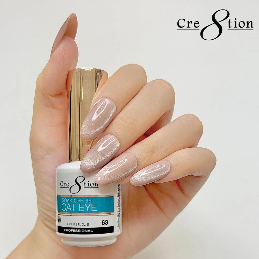 Cre8tion Cat Eye Soak Off Gel Polish (15ml) 063