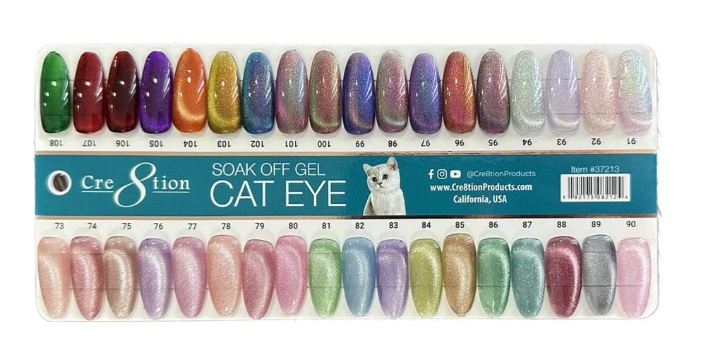 Cre8tion Cat Eye Soak Off Gel Polish (15ml) 078 - Image 2