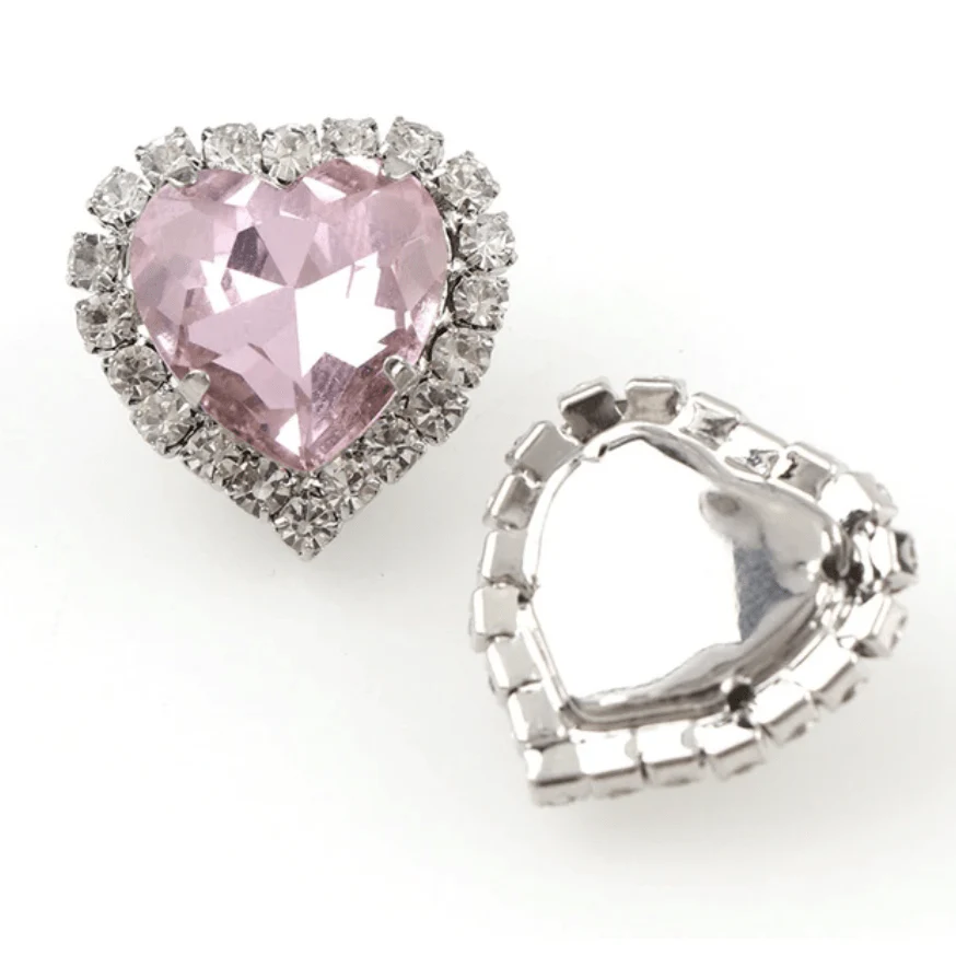 JNBS Heart-shaped Flatback Rhinestone (Bag of 10pcs) - Image 12