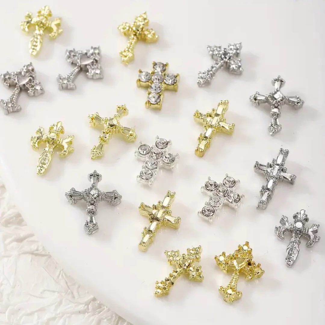 JNBS Cross Nail Charm (Set of 6) - Image 3