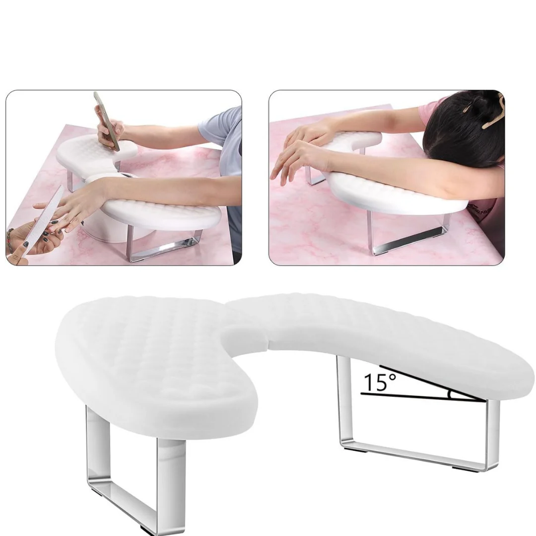 JNBS Cushion U Shape Foldable Nail Arm Rest - Image 5