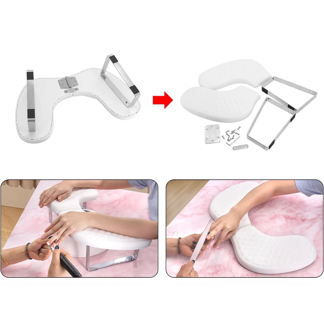 JNBS Cushion U Shape Foldable Nail Arm Rest - Image 6