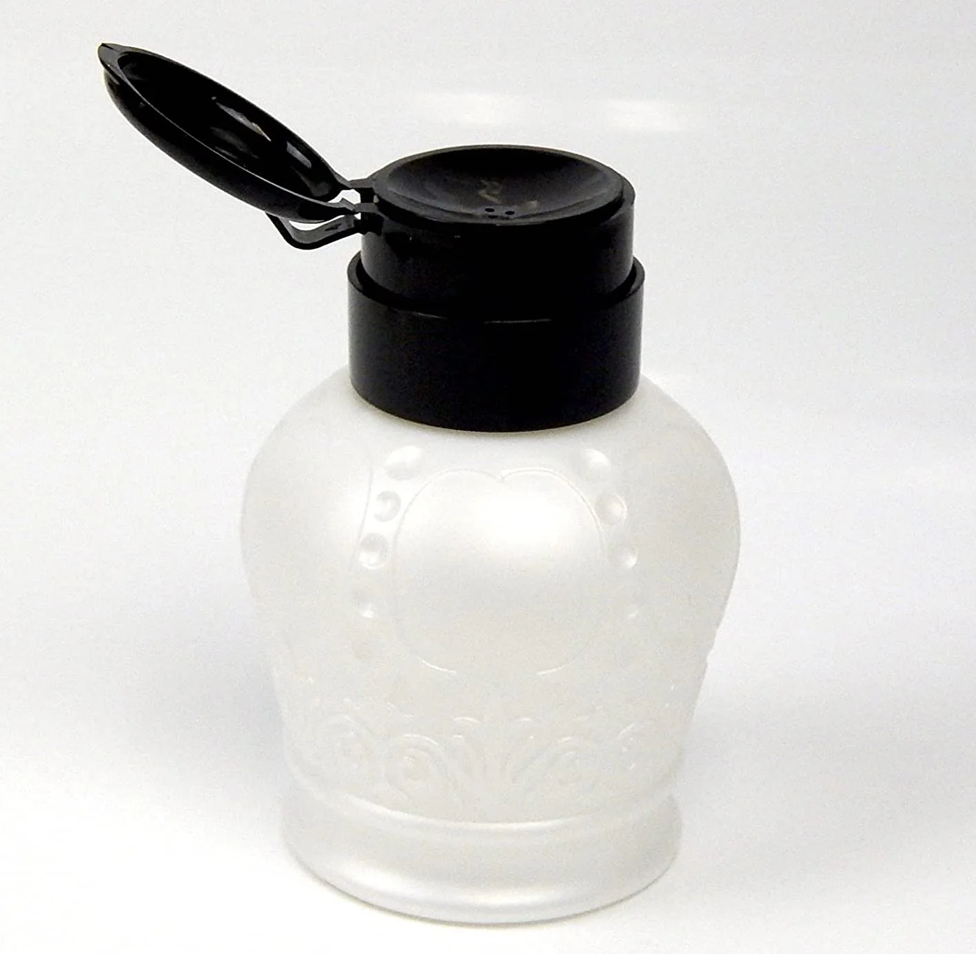 JNBS Empty Crown Shaped Nail Pump Dispenser Bottle - Image 3