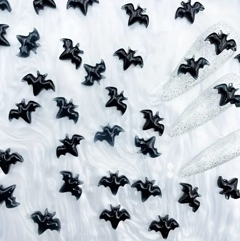 JNBS Nail Charm 3D Bat Edgy Gothic Style 7131 (20pcs/bag)