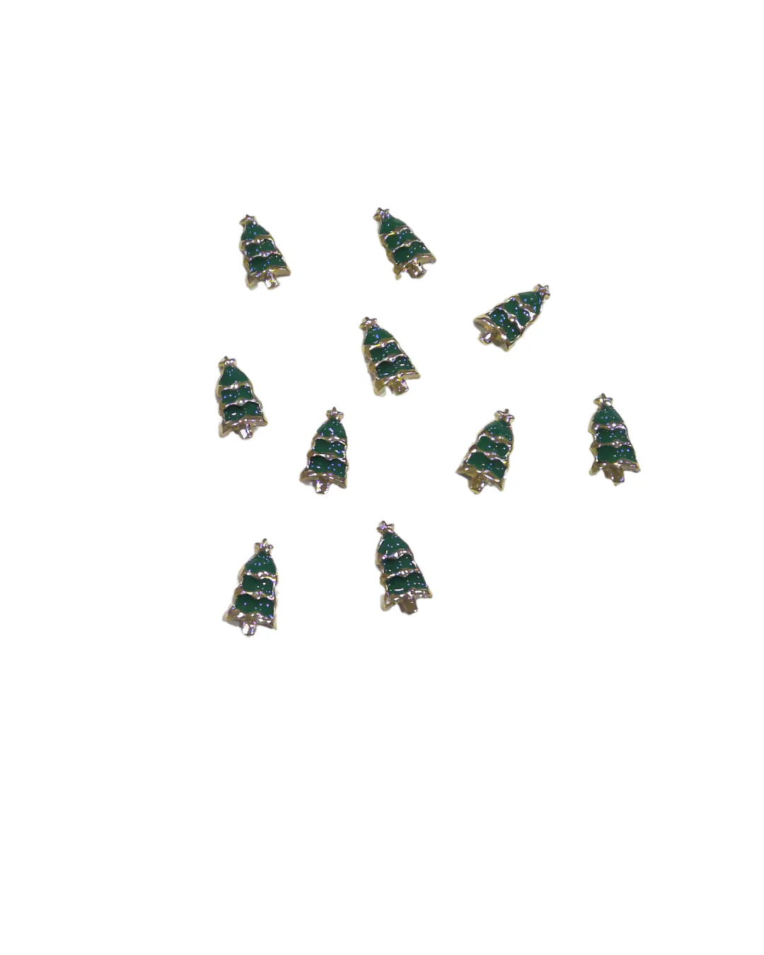 JNBS Nail Charm Festive Christmas Tree (Various Styles) (10pcs/bag) - Image 2