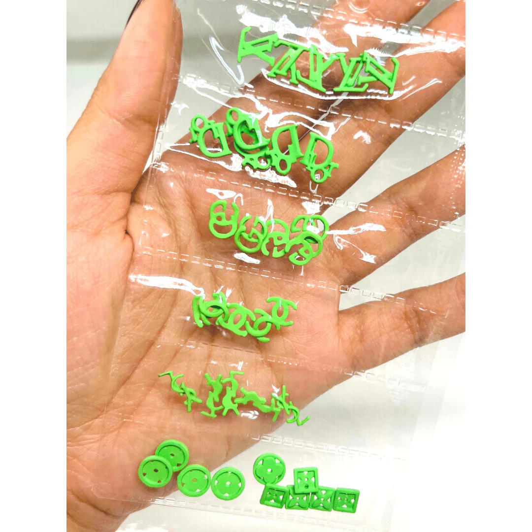 JNBS Nail Charm Trendy Logo - Image 9