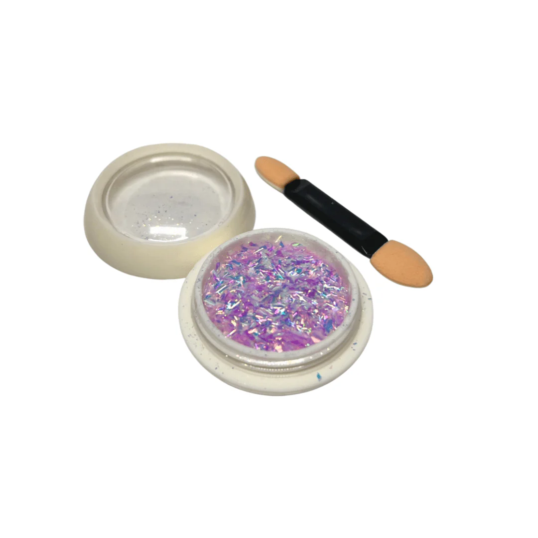 JNBS Nail Flakes Iridescent Aurora 3g T12 - Image 2