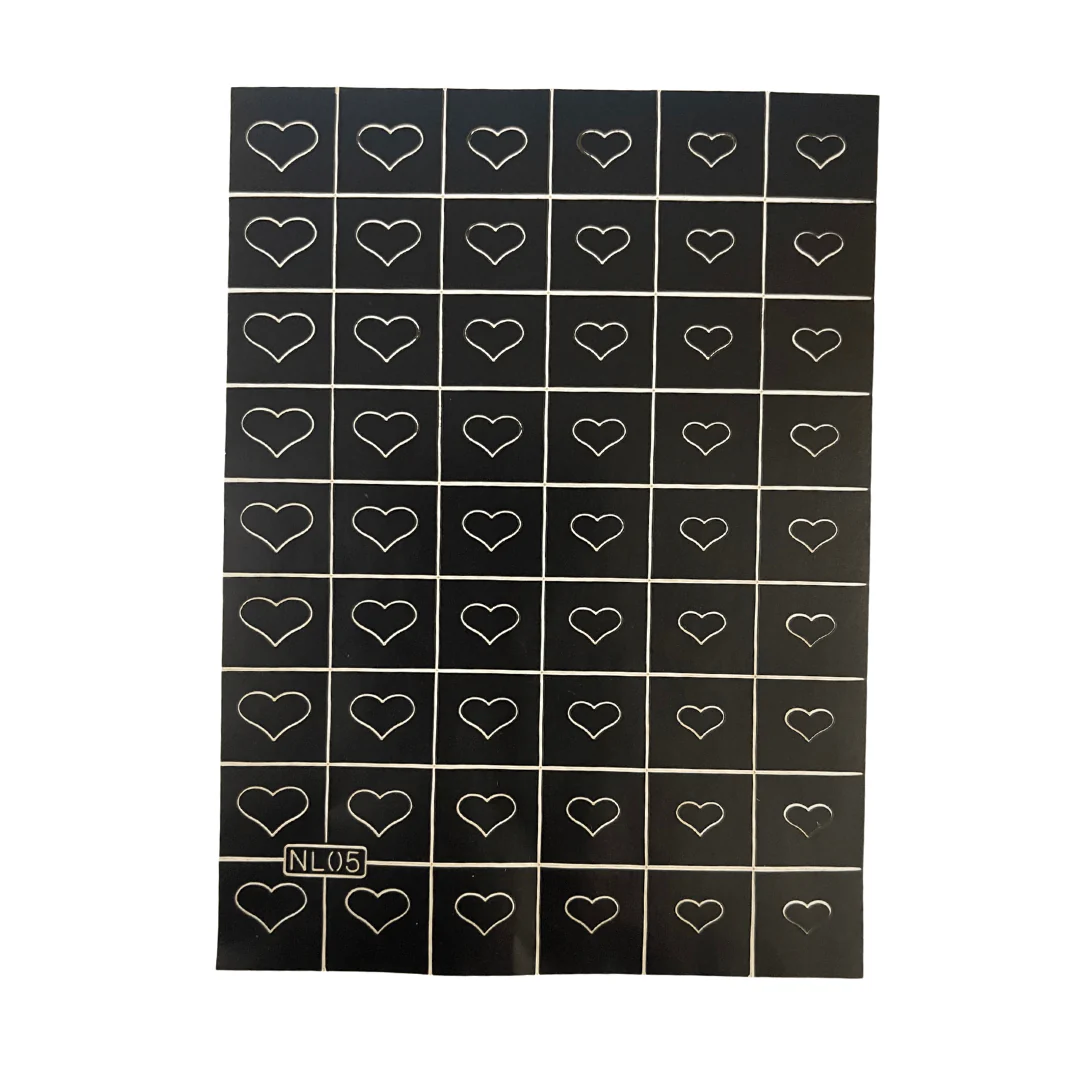 JNBS Nail Sticker Airbrush Stencil - Image 2