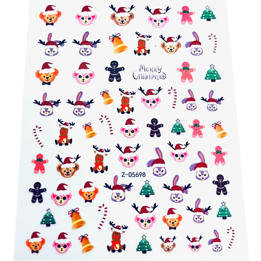 JNBS Nail Sticker Christmas (Choose your style 02) - Image 4