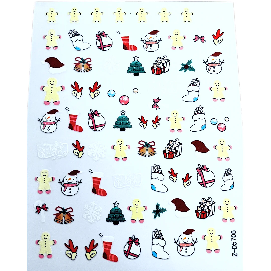 JNBS Nail Sticker Christmas (Choose your style 02) - Image 5