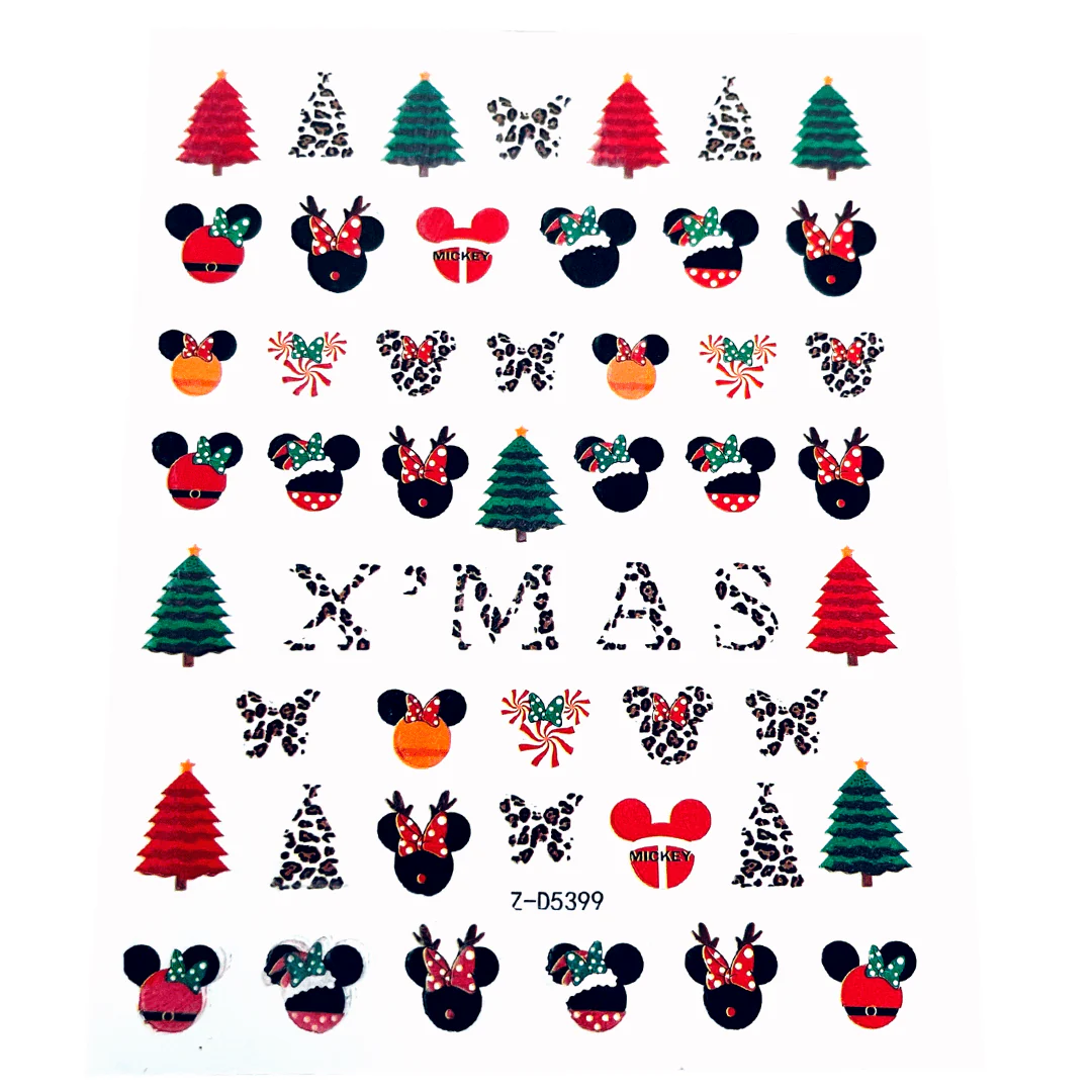 JNBS Nail Sticker Christmas (Choose your style 02) - Image 7