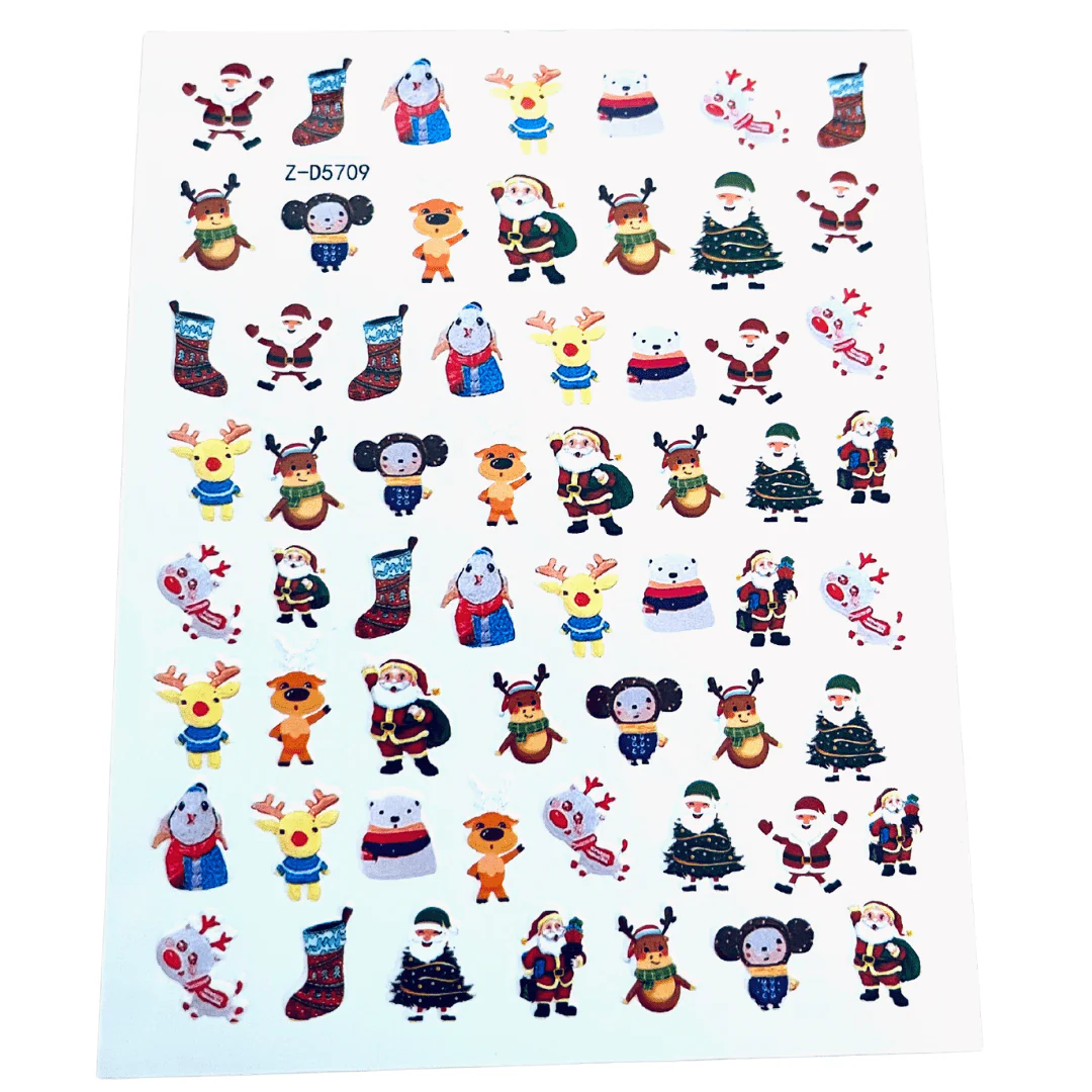 JNBS Nail Sticker Christmas (Choose your style 02) - Image 9