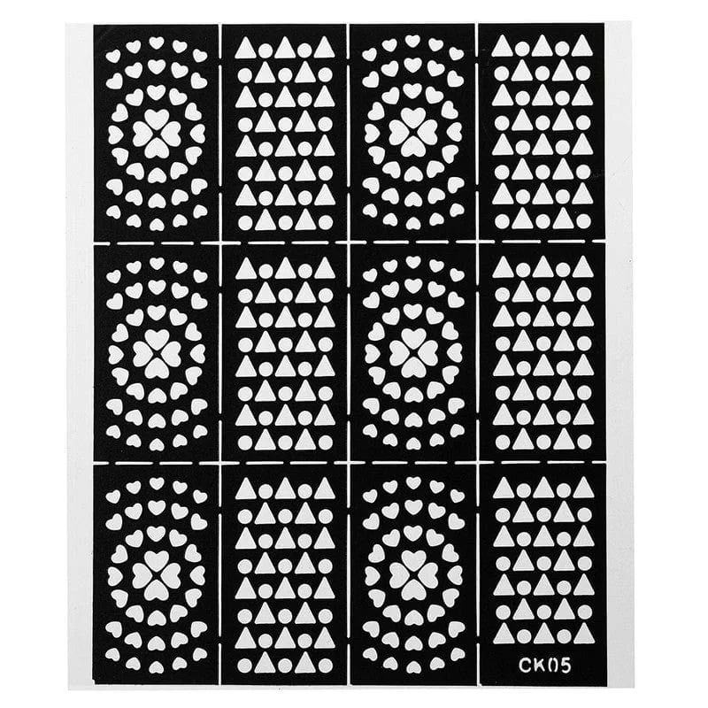 JNBS Nail Sticker Hollow Version 2 - Image 7