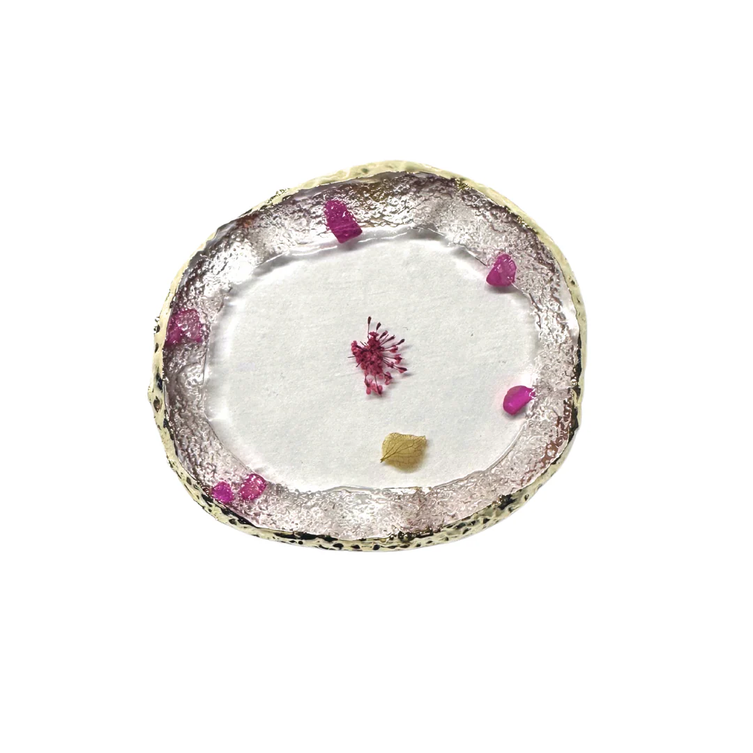 JNBS Resin Nail Art Painting Tray Flower Encapsulation (Assorted Style/Shape) - Image 4