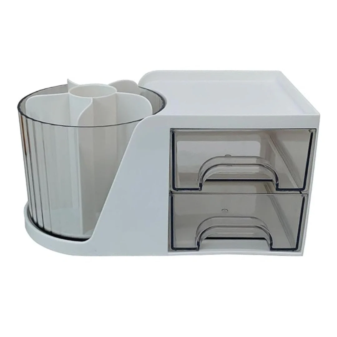 JNBS Rotating Desk Organizer for Nail Tools