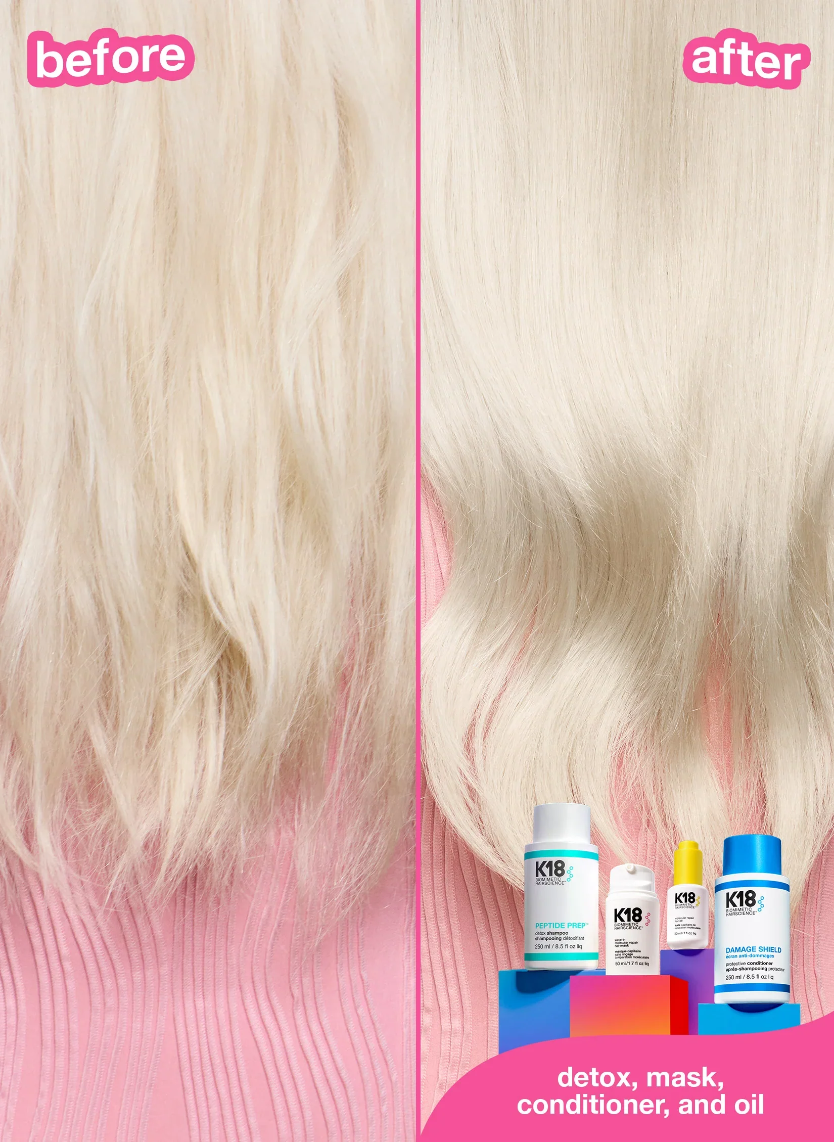 K18 Biomimetic Hairscience Molecular Repair Hair Oil - Image 3
