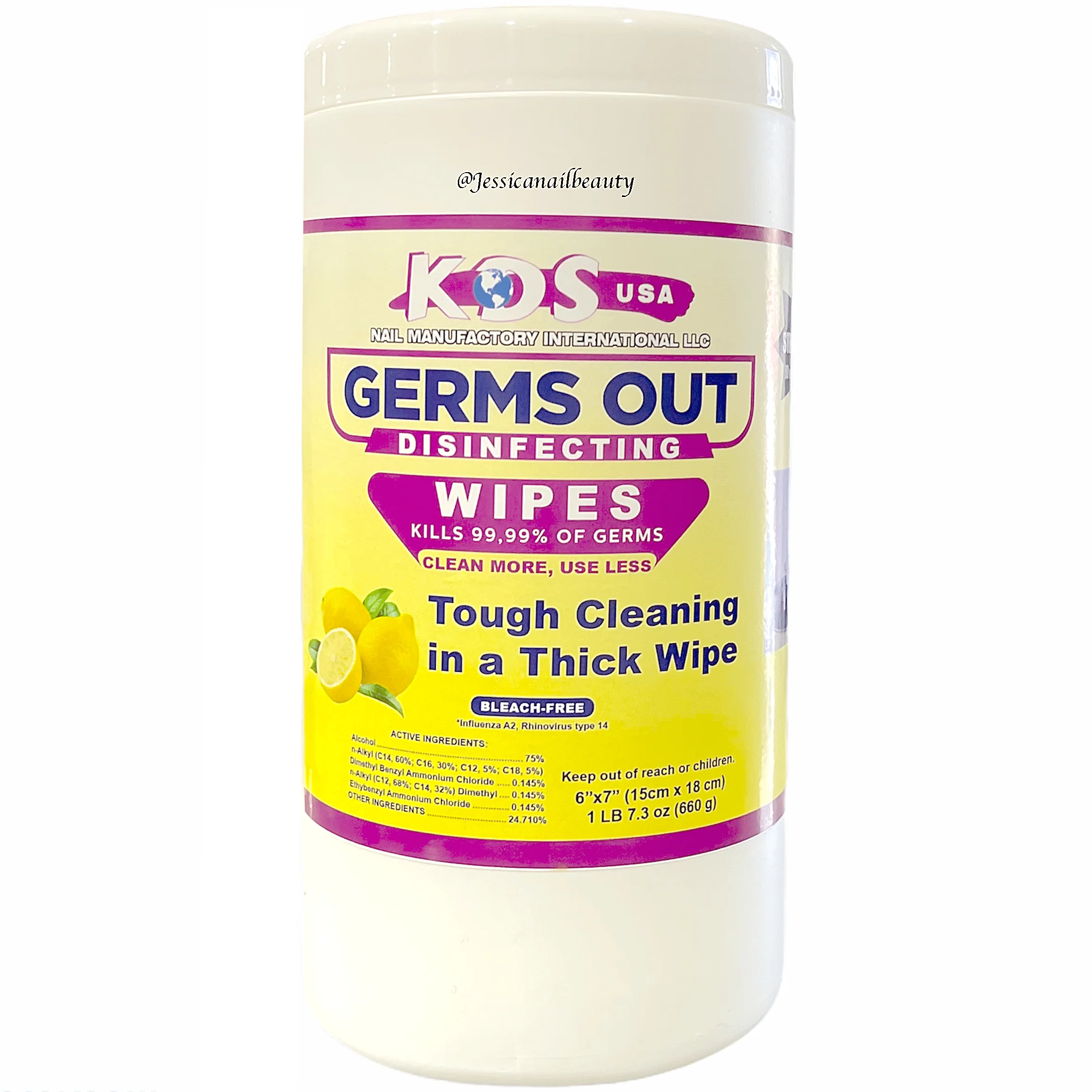KDS Germs Out Disinfecting Wipes